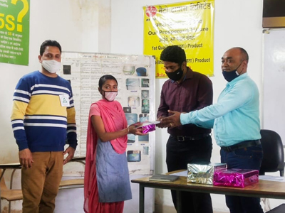 National Safety week 4th to 10th March 2021 celebrations & distributing Certificates to Employees