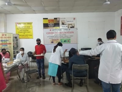 Metro Tyres organised 2nd  free Covid 19 vaccination camp