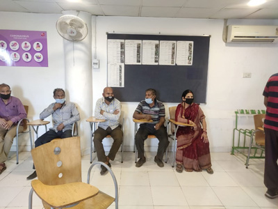 Free Covidsheld Vaccination Camp organised by Metro Tyres Ltd at Phase 6