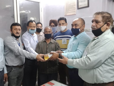 National Safety week(4th to 10th March 2021) celebrations & distributing Certificates to Employees