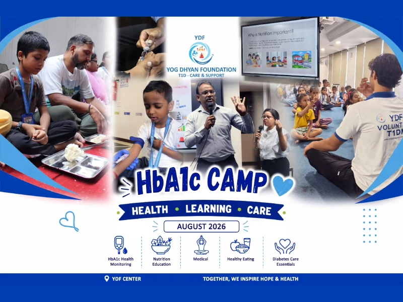 YDF HbA1c Camp – August 2026